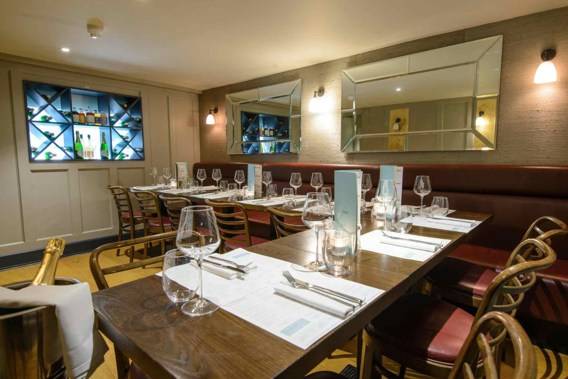 Private Dining Room, Cote Brasserie - Covent Garden